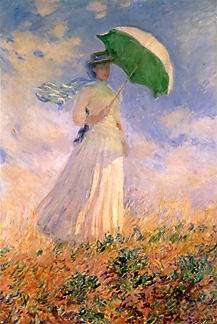 woman with parasol (right)