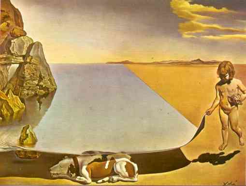 dali lifting the sea