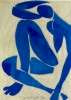 blue nude IV, matisse, 1952