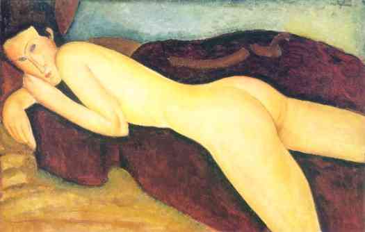 sleeping nude