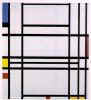 compositie no. 10, mondriaan, 1939-1942