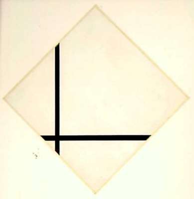 compositie met twee lijnen