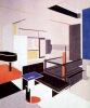 schroeder housw interior drawing, rietveld, 1924