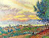 zicht op st Tropez, signac, 1896